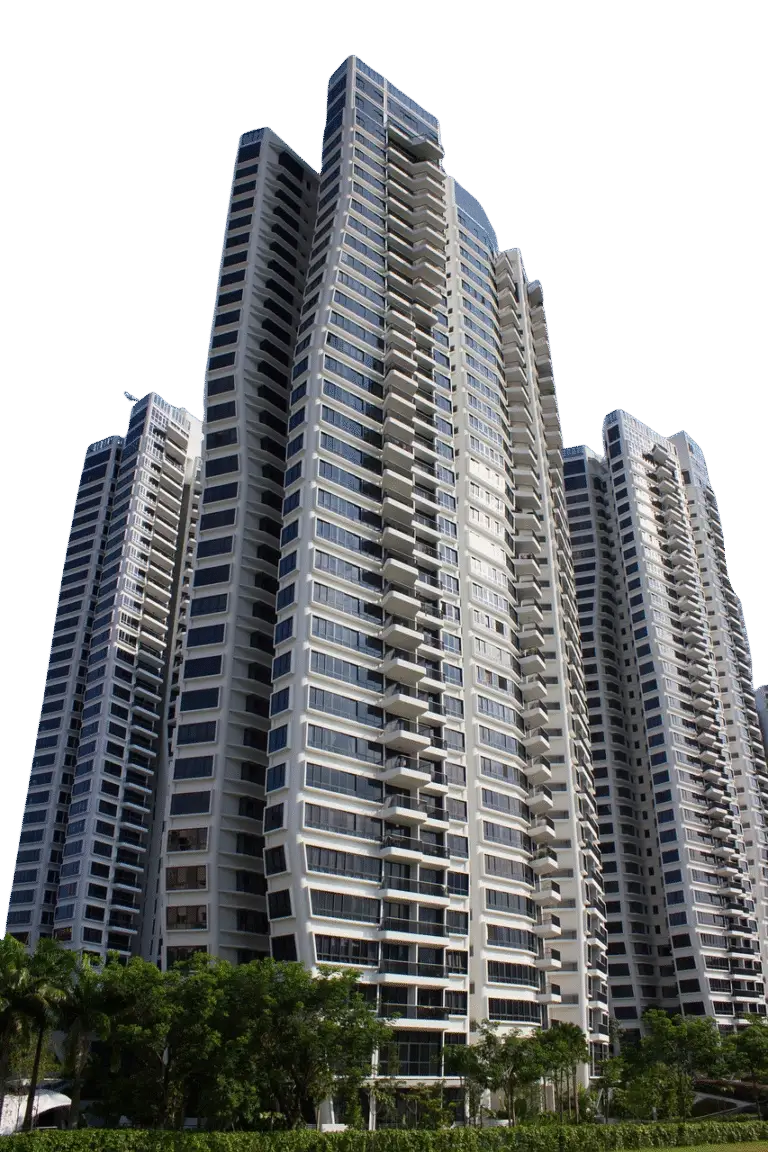 un gratte ciel vue d'en bas, assurance vie luxembourgeoise